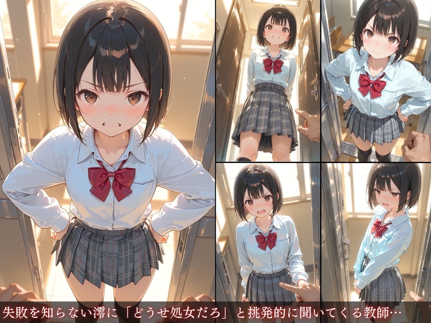 高プライド女は煽りに弱い【vol.4】 サンプル 4/10