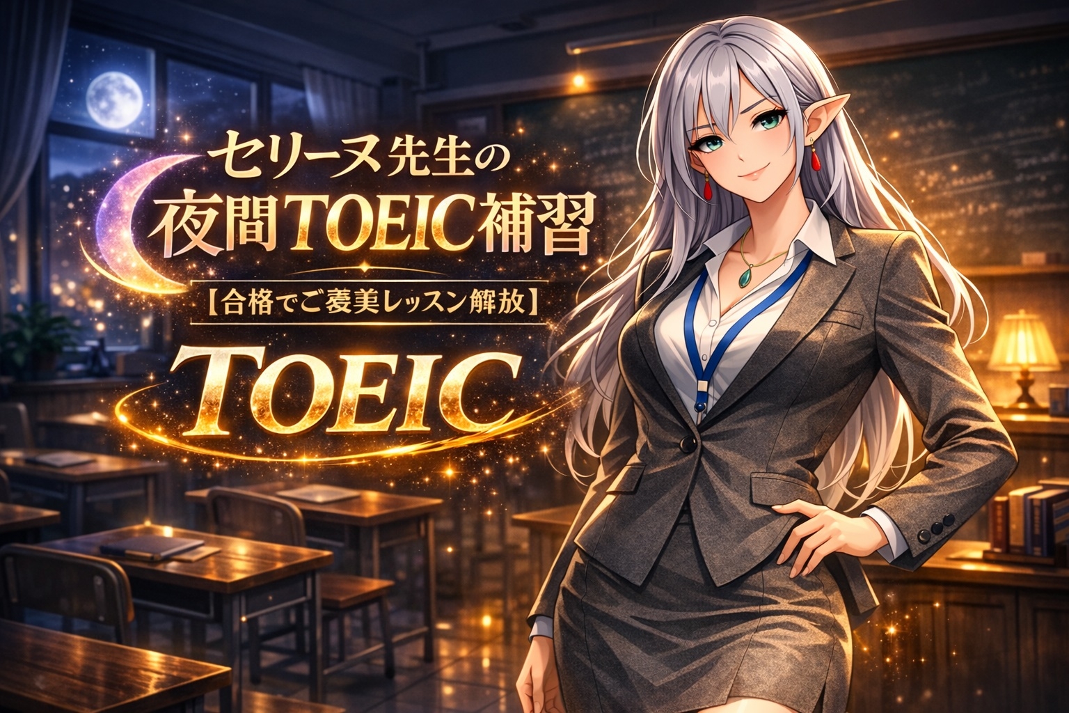 夜の英単補習 with セリーヌ(TOEIC編) 画像1