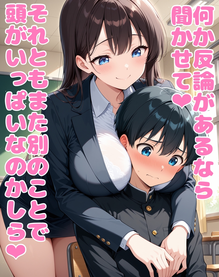 性格最悪女教師に誘惑されて大事な試験を台無しにされる サンプル 3/5