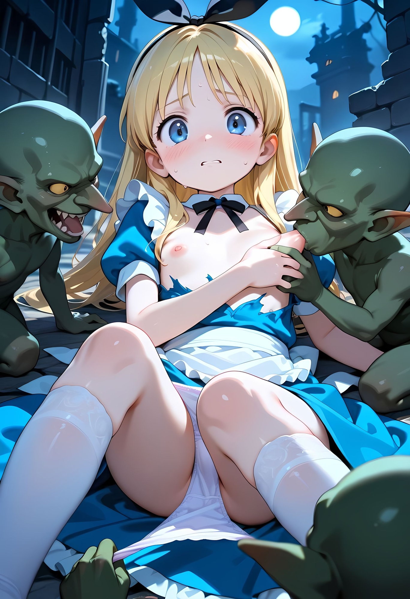 不思議の国のア〇ス サンプル 4/10