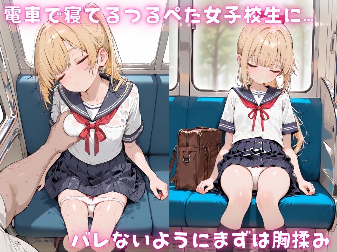 自宅で寝てただけなのに-つるぺた女子校生調教物語-【南りな編】 サンプル 1/9