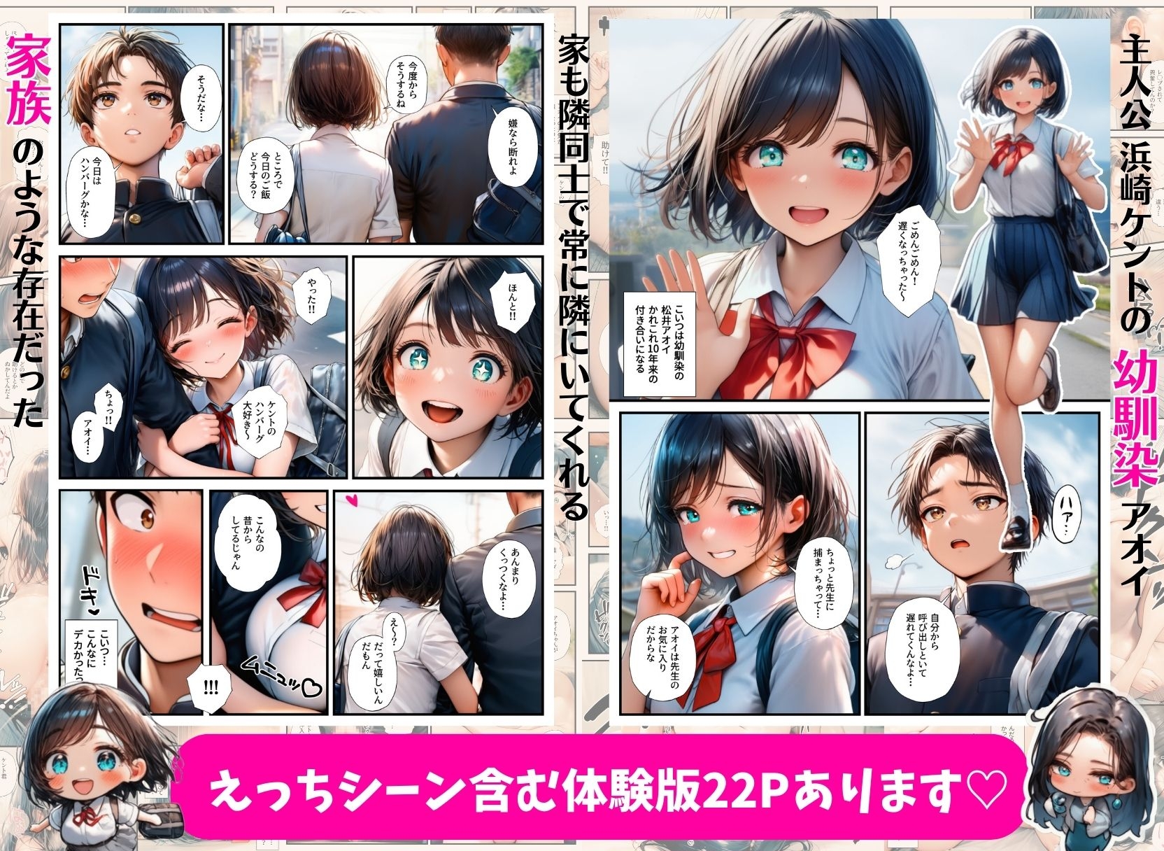 幼馴染の母娘が掴んだ幸せは寝取られだった サンプル 1/8