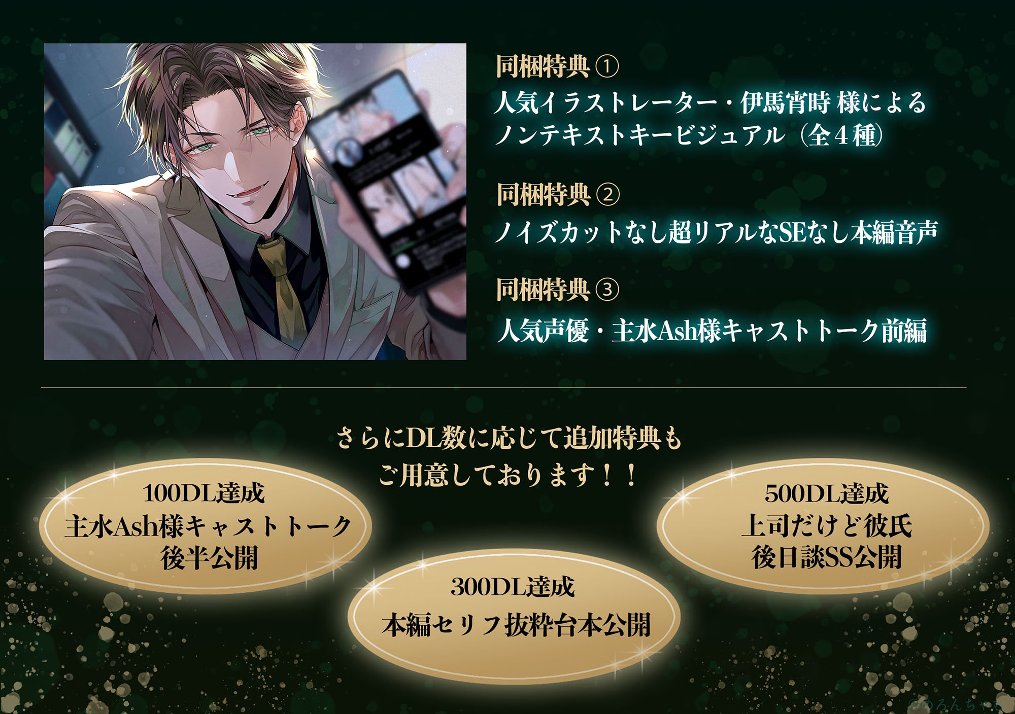 ★発売記念20%OFF★ 関西弁絶倫激メロ上司に裏垢バレしたけど神展開きた ～お前ってほんまド変態やんな♡～【驚異の射精回数7回・潮吹き回数11回】-5画像