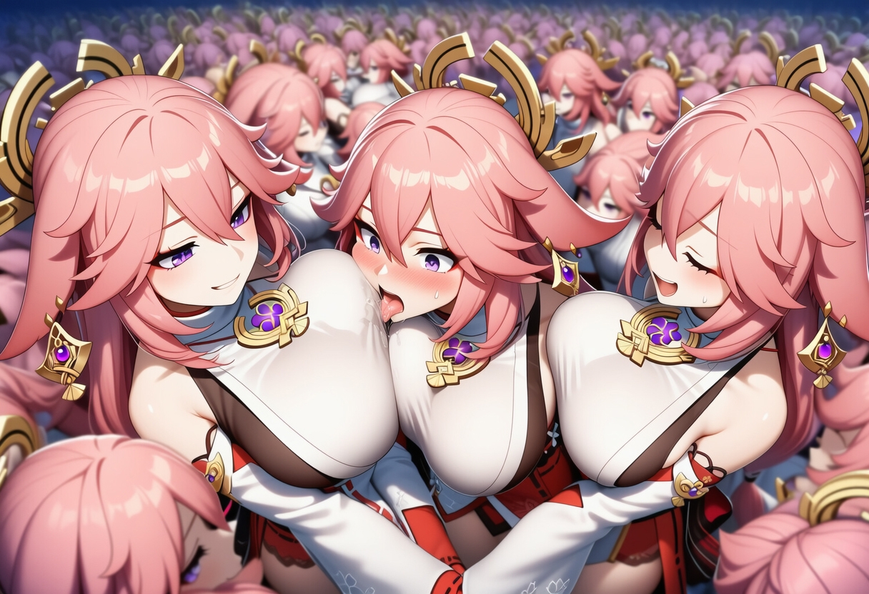 自分同士でエッチしまくり!嫁分身画像まとめ(38) 全449枚 画像6