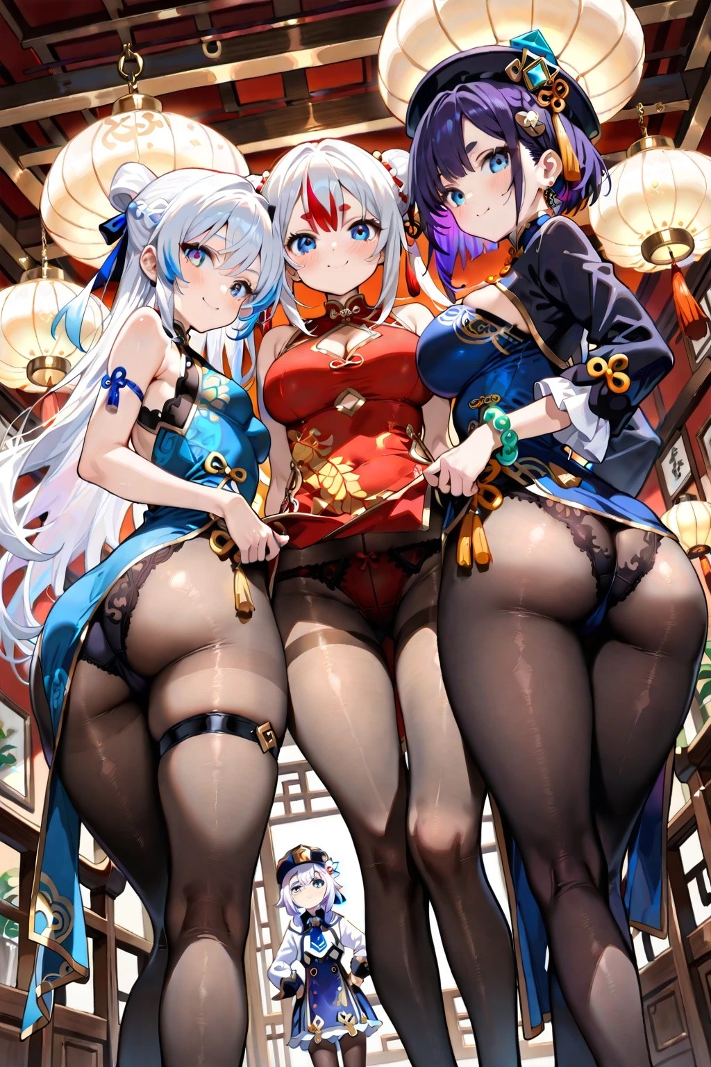 黒タイツ美少女イラスト集2チャイナ編 画像2