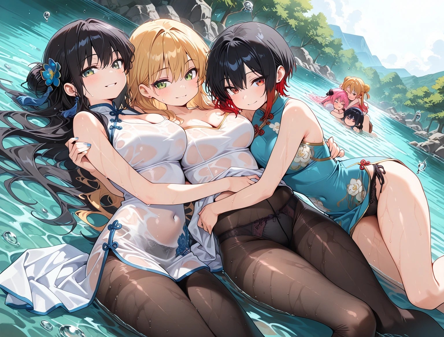 黒タイツ美少女イラスト集2チャイナ編 画像3