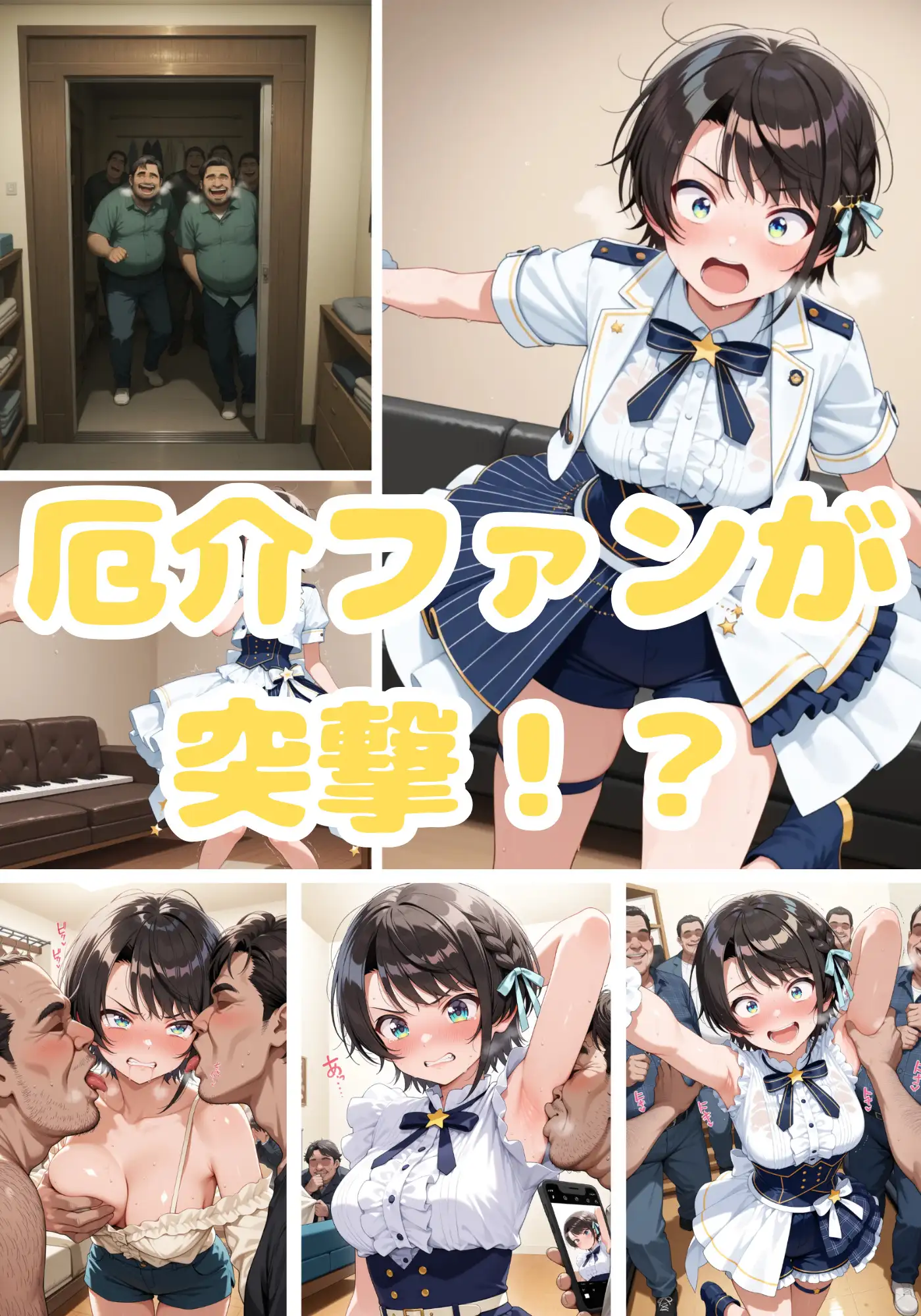 大空ス〇ルと厄介ファン サンプル画像 2