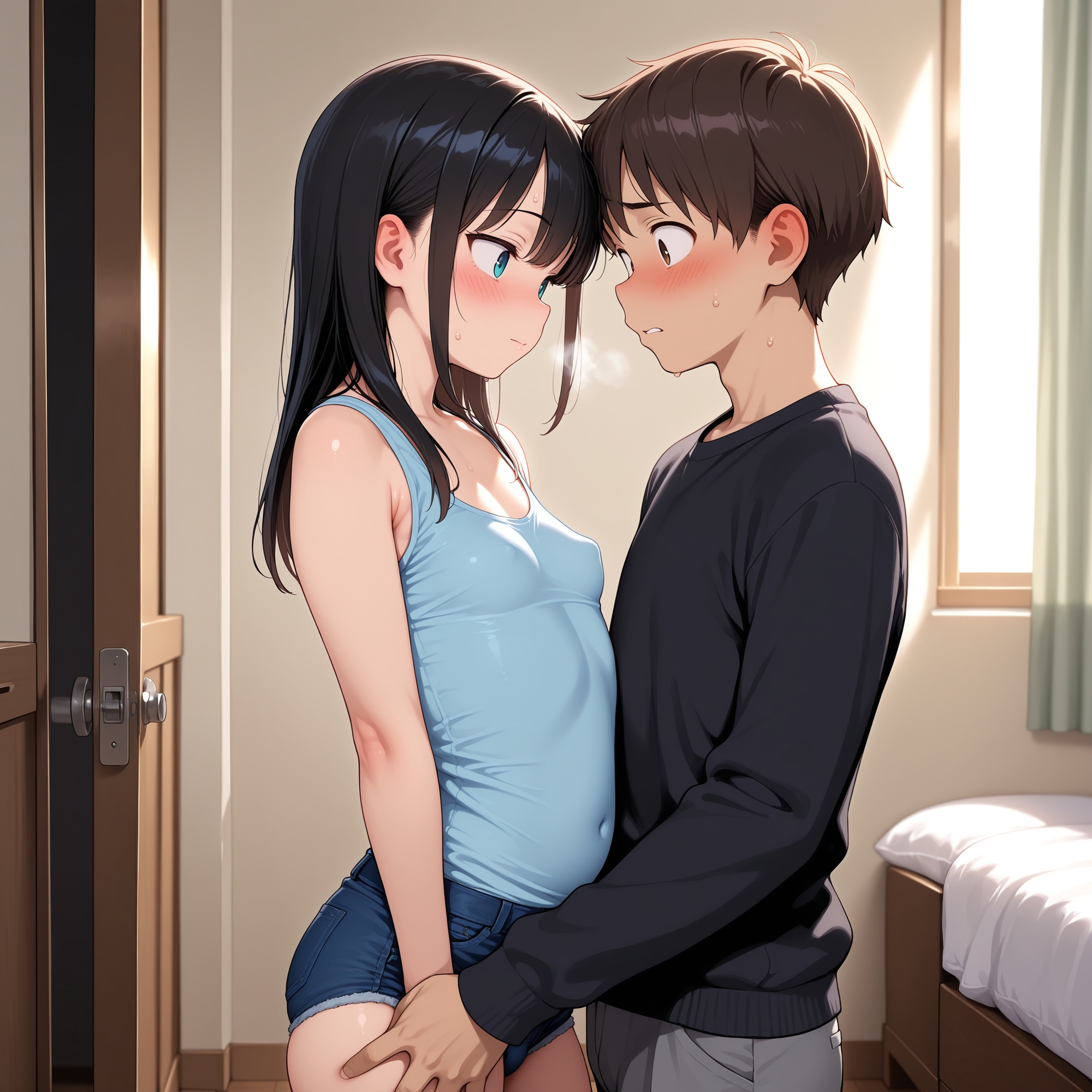 おとこのこ×おんなのこ画像集(胸小さめ) 画像1