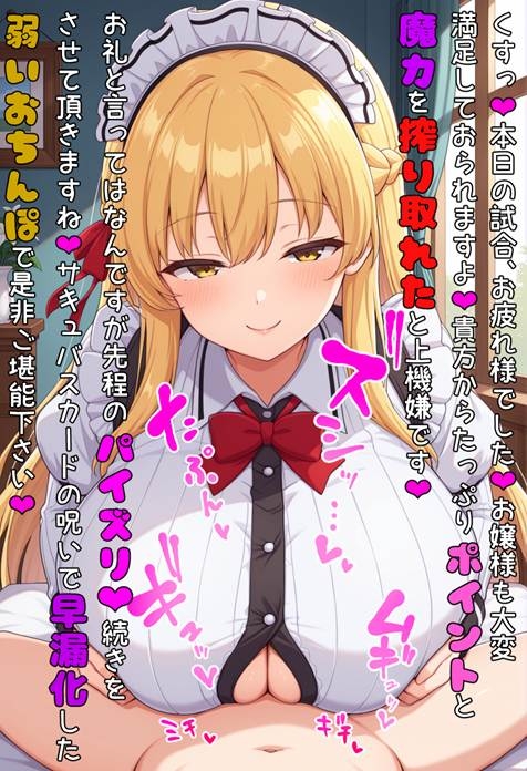 【無料エロ漫画・同人】サキュバス◯ュエル 無敗のルーキーくん、おっぱいで黙らせちゃいま～す♡-5枚目