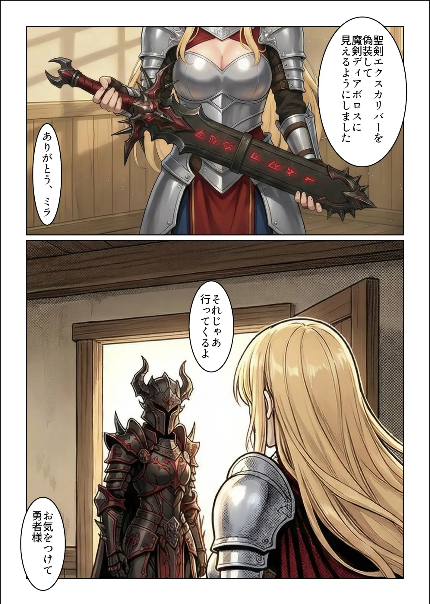 肉体支配！！勇者は魔王の伴侶となり子を宿す [ベルロッド電子出版] | DLsite - R18