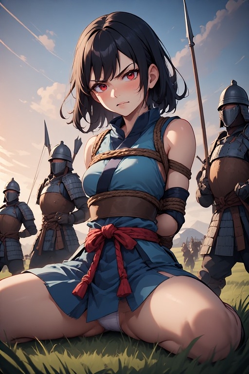 くノ一のチンギス・ハン暗殺パンチラお尻画像集 画像1