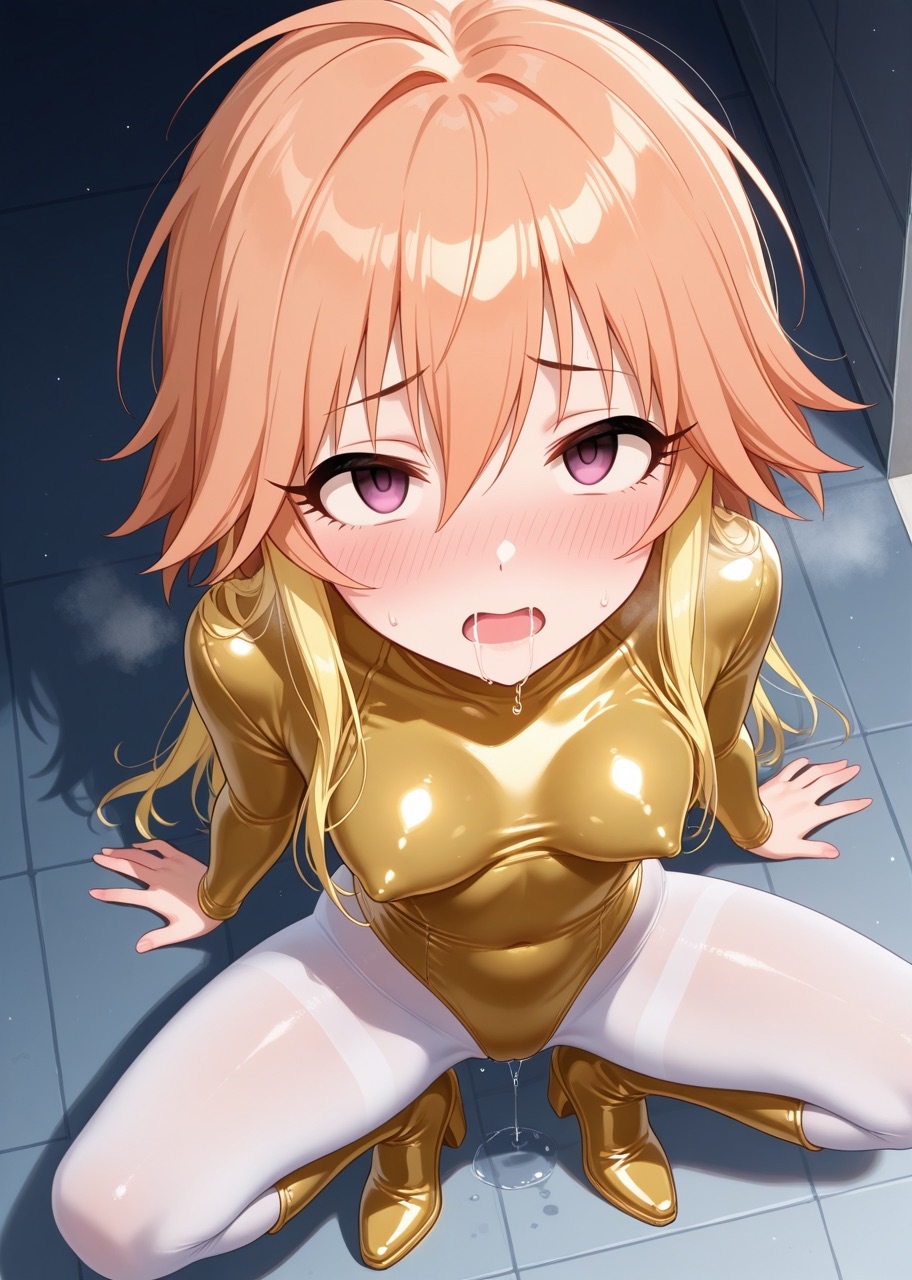 特殊性癖シリーズ『No.7』 レオタードの女の子がぴっちり衣装に恥ずかしがるやつ 画像7