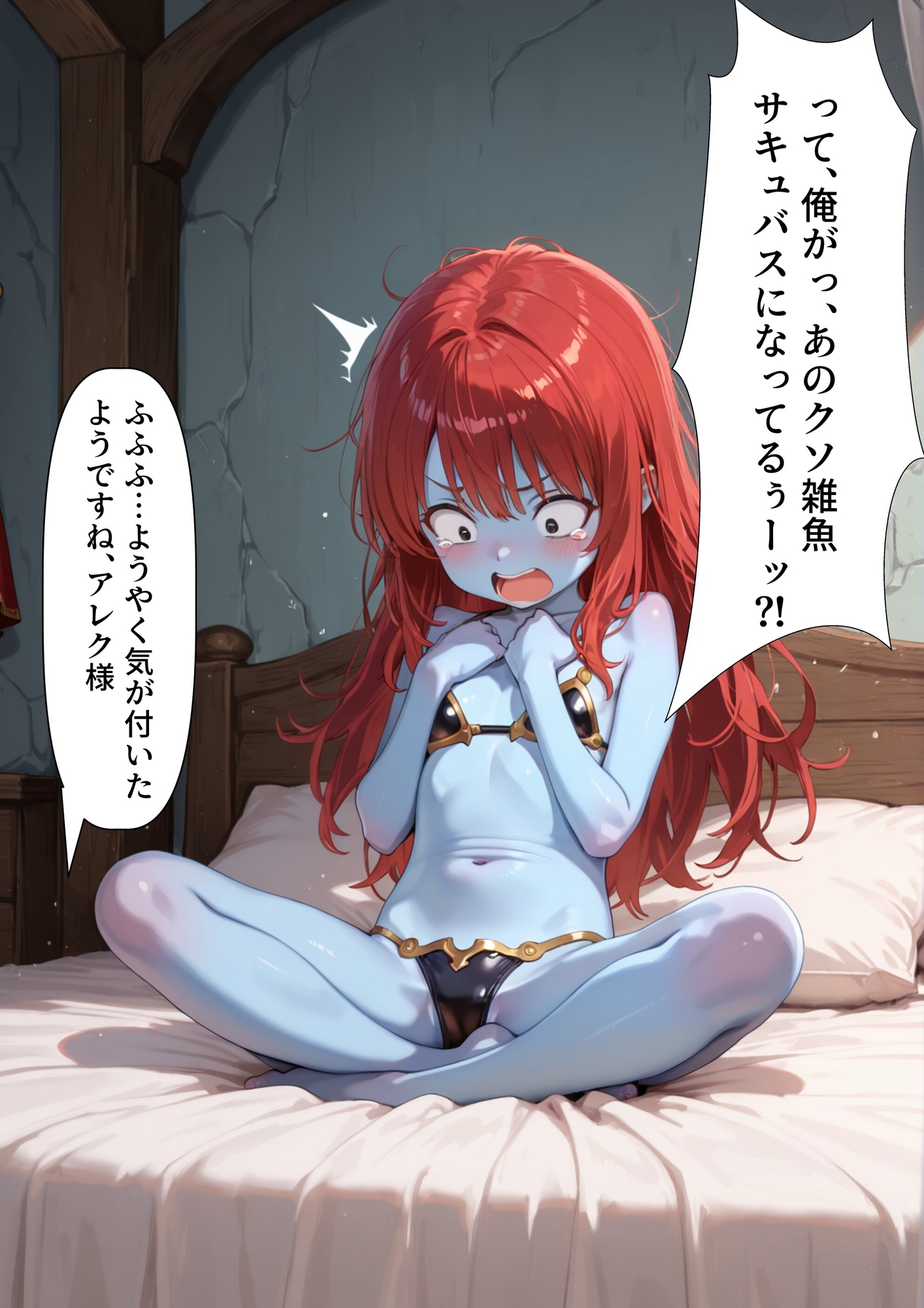 【他者変身】クソ雑魚サキュバスにいろいろ変身してもらい… 画像8