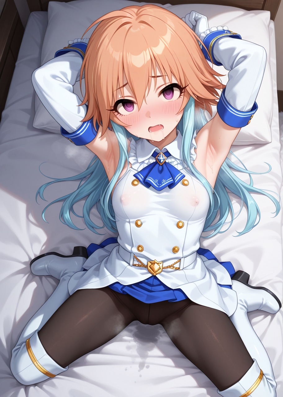 特殊性癖シリーズ『No.8』 ミリタリー風の衣装の女の子がセクシーポーズで押し倒されてるやつ 画像7