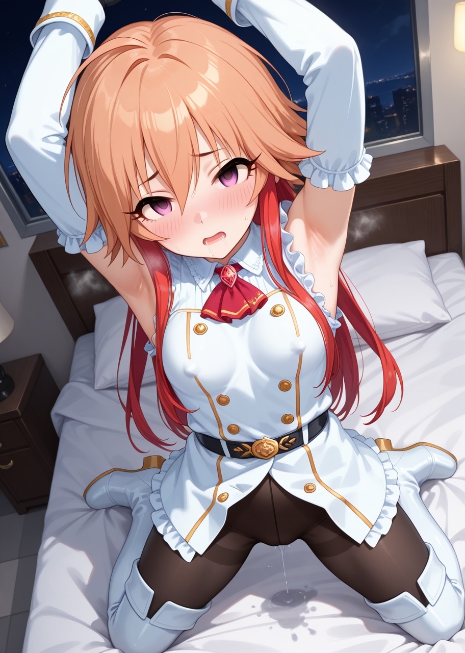 特殊性癖シリーズ『No.8』 ミリタリー風の衣装の女の子がセクシーポーズで押し倒されてるやつ 画像8