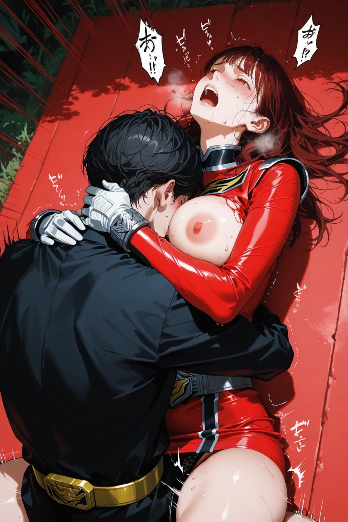 僕だけの戦隊ヒロイン 赤 画像1