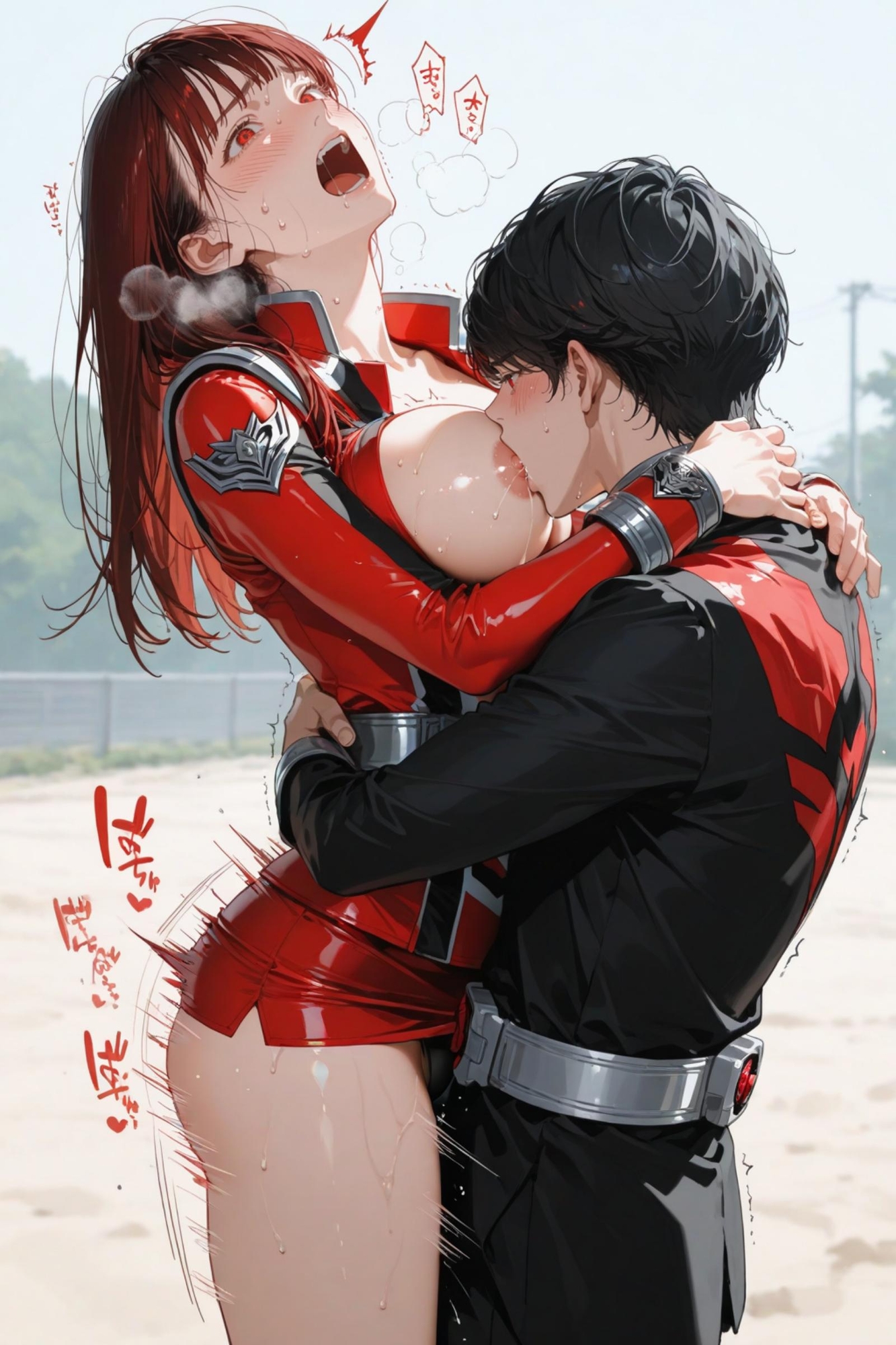 僕だけの戦隊ヒロイン 赤 画像10