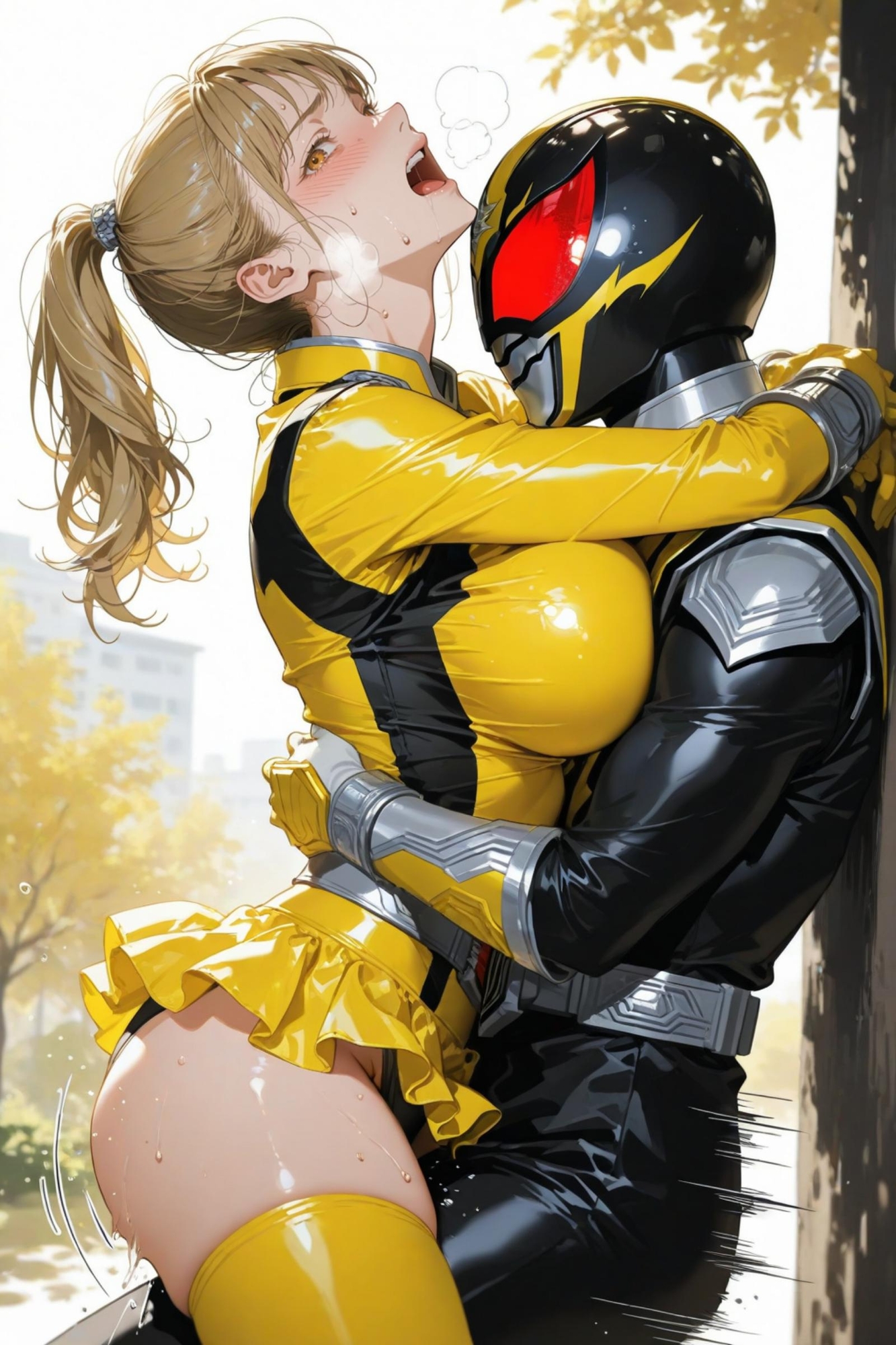 僕だけの戦隊ヒロイン 黄 画像9