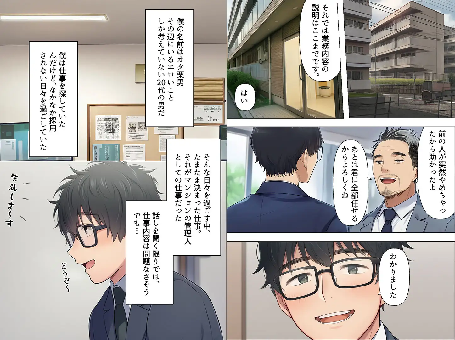 まさか僕が元同級生しか住んでいないマンションの管理人になるとは サンプル画像 2