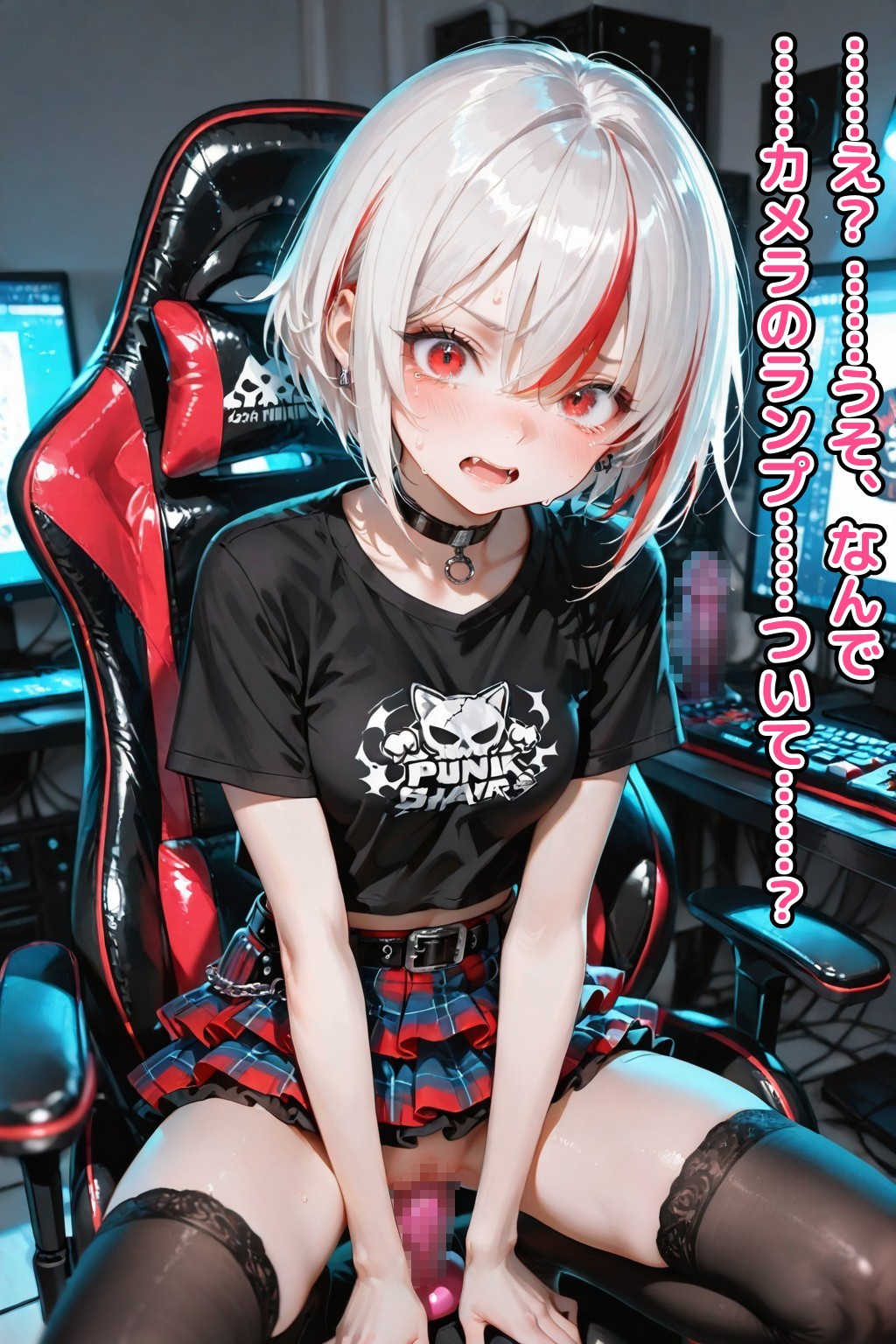 「こんなのファンサじゃねぇッ！」吸血鬼アイドル、ポピーの公開処刑セット【CDZ】【DLsite限定衣装:冬コート/メイド/パーカー】 画像7