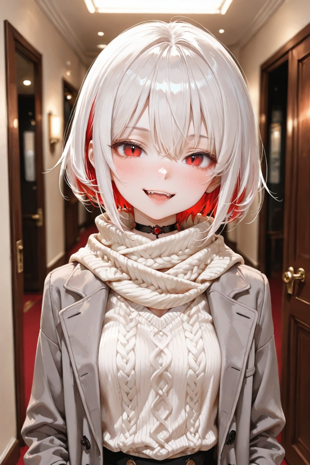 「こんなのファンサじゃねぇッ！」吸血鬼アイドル、ポピーの公開処刑セット【CDZ】【DLsite限定衣装:冬コート/メイド/パーカー】 画像9