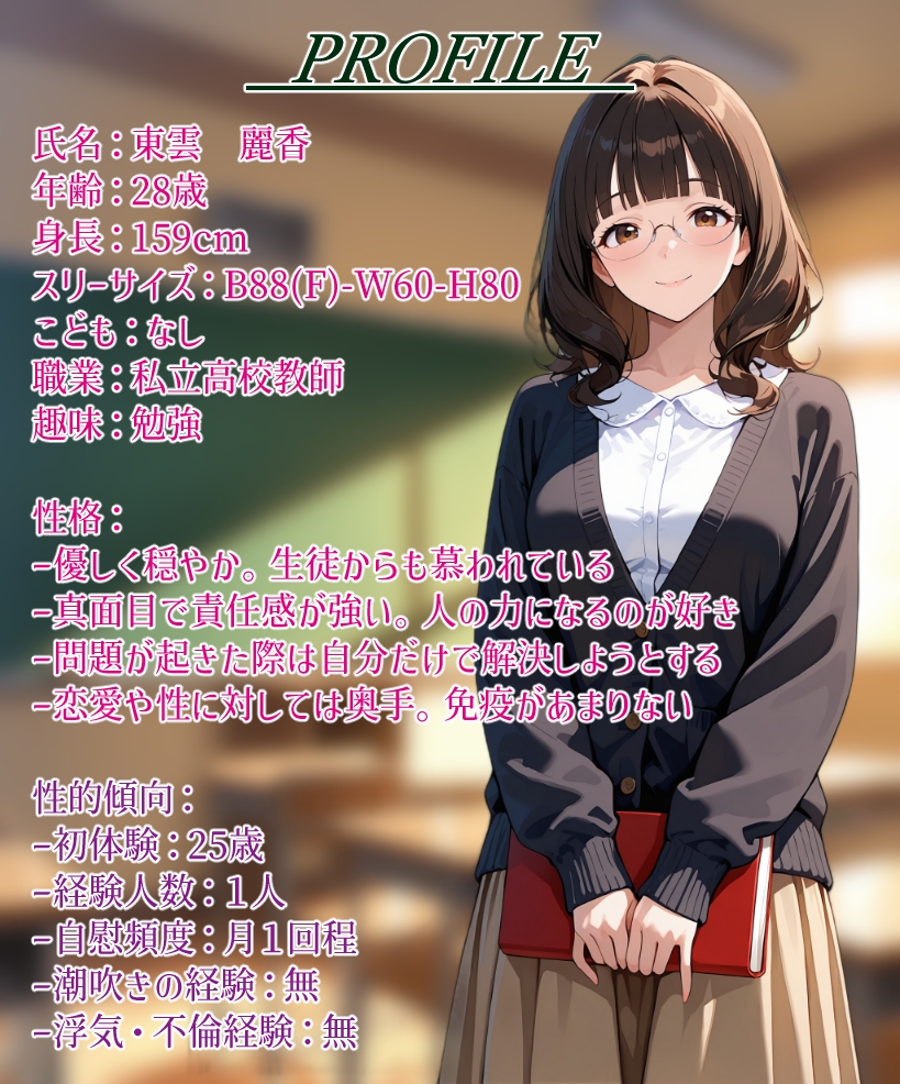 人妻NTR 生徒のためー妻が受け入れた淫らな教育ー 画像1