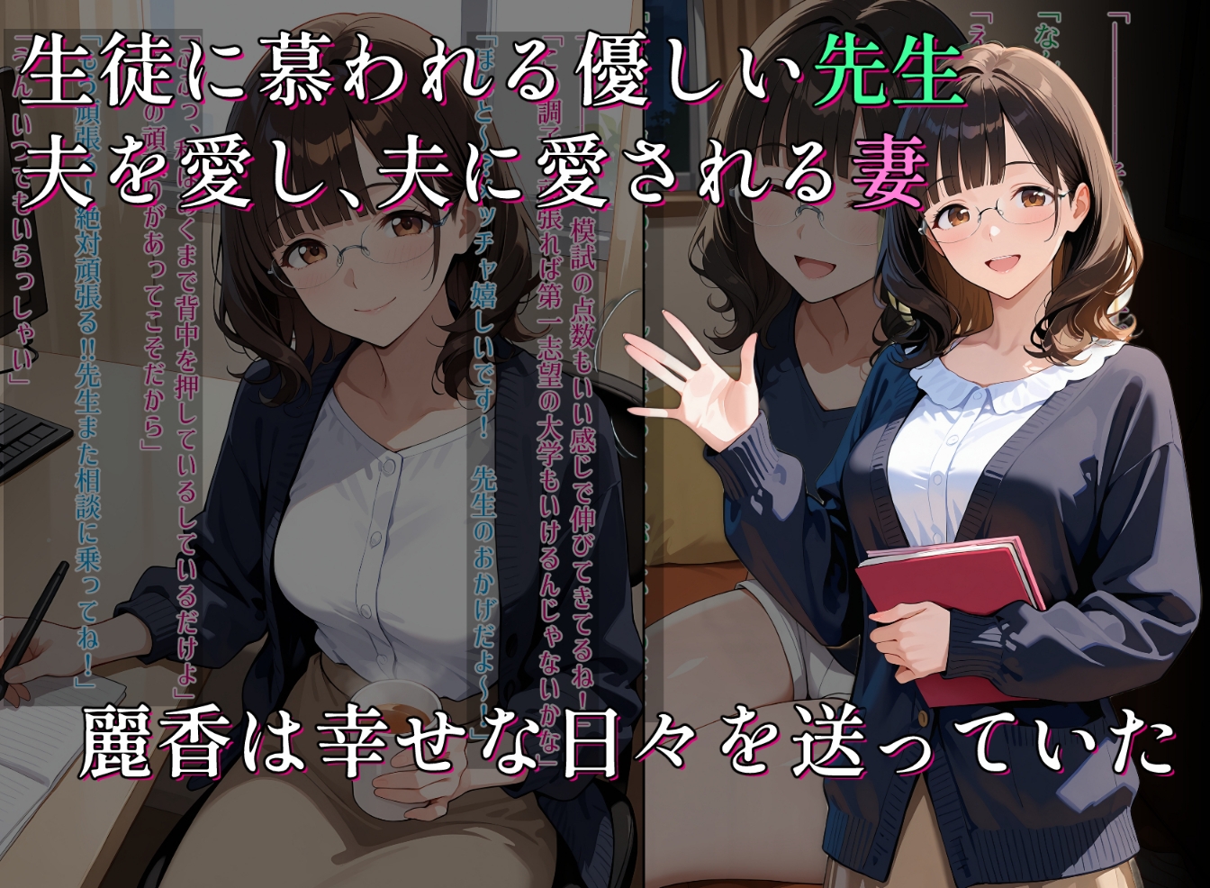 人妻NTR 生徒のためー妻が受け入れた淫らな教育ー 画像2