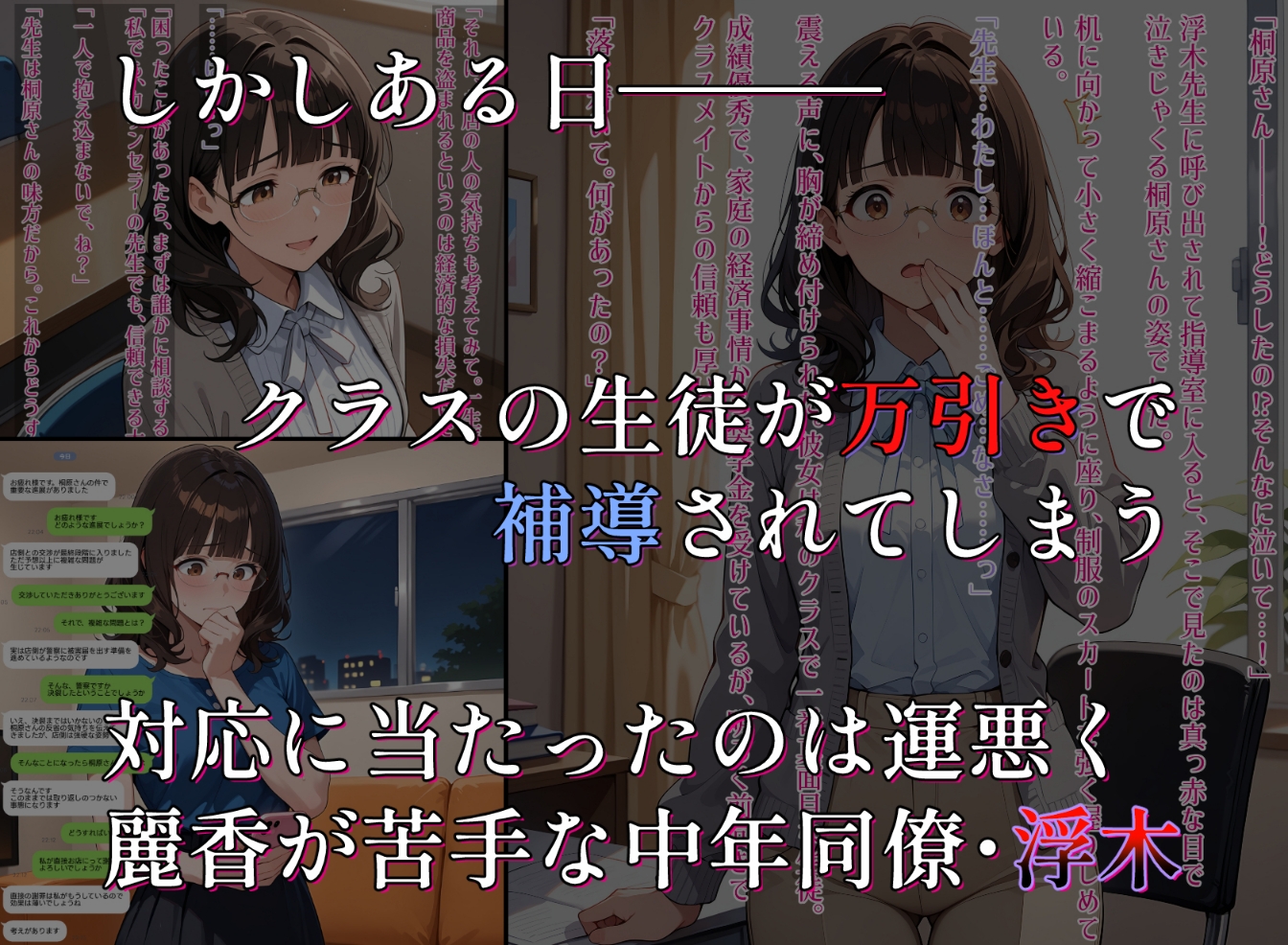 人妻NTR 生徒のためー妻が受け入れた淫らな教育ー 画像3