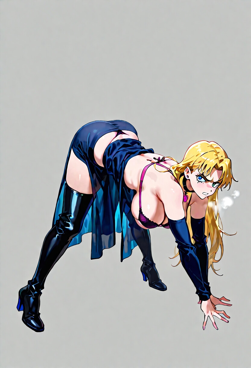 爆乳AI黒ランジェリーXL 画像6