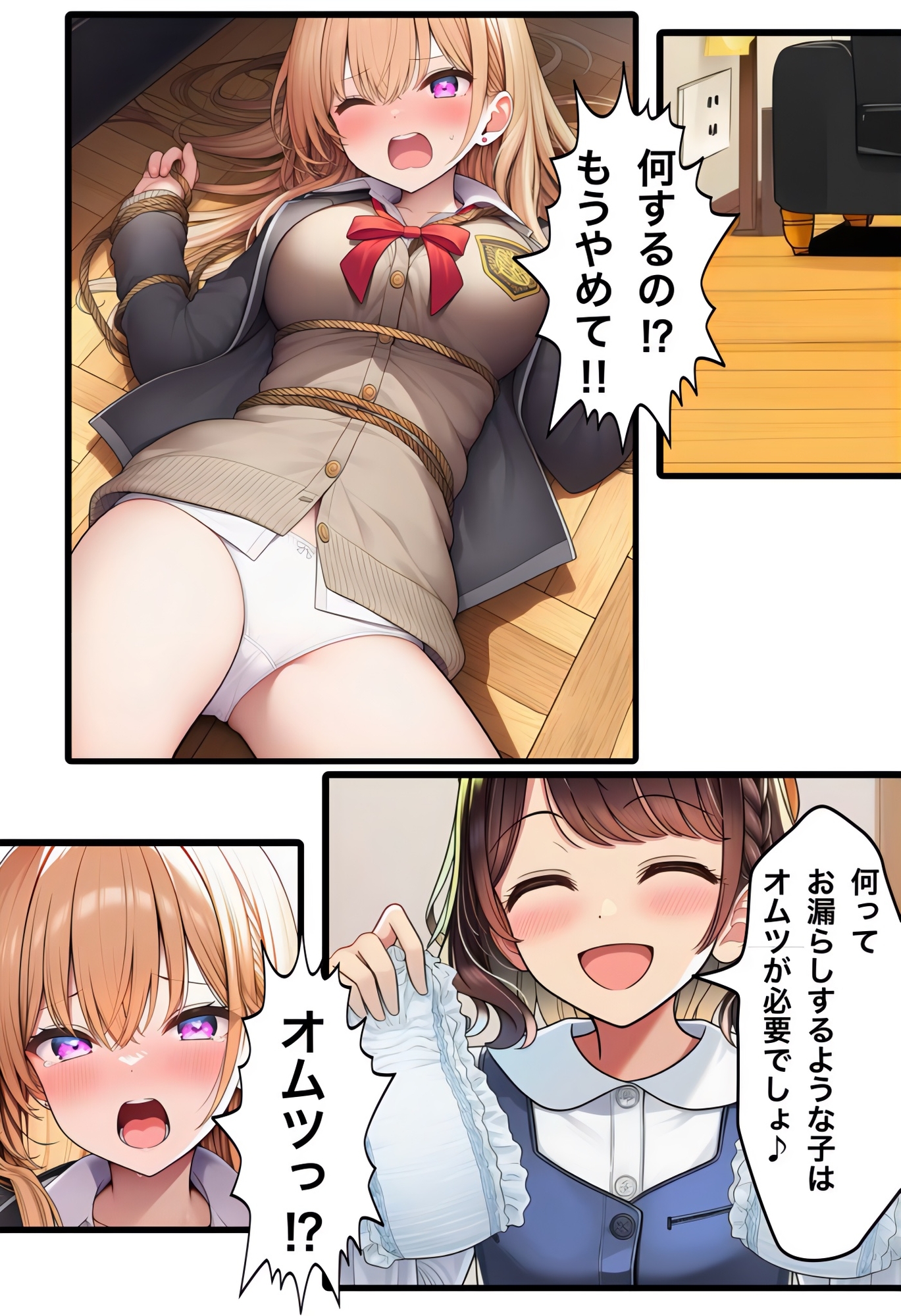 舞ちゃんと強気な女の子 画像5