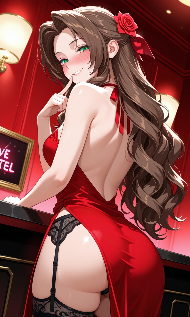 【F〇7】ティファ・エアリス・ユフィ 〜アヘ顔中出し堕ちセックスCG集〜 | パンチラ・パイズリ・尻コキ・中出し 画像5