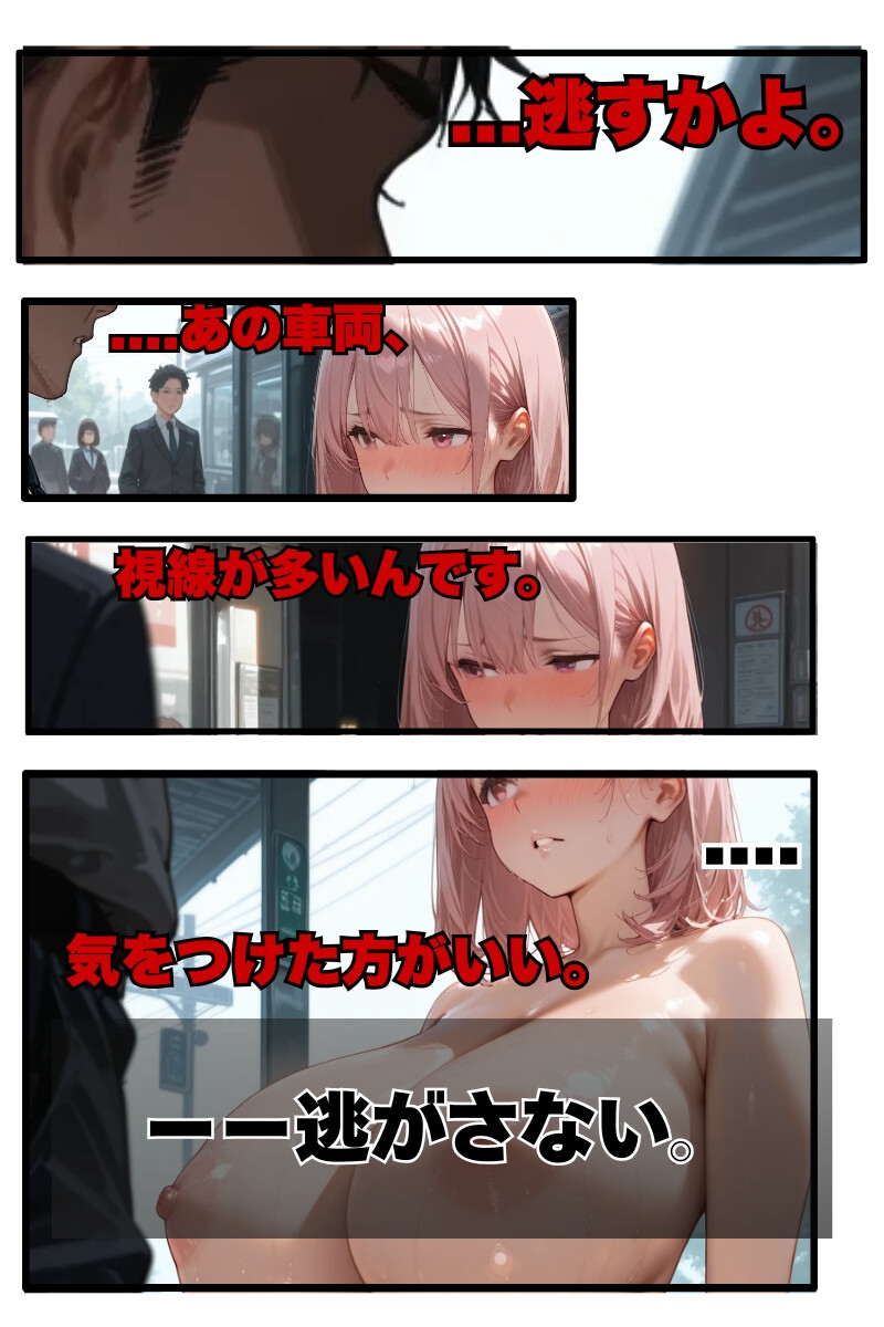 【透過能力】満員電車で超乳女を助けたフリをして裏切った話 画像6