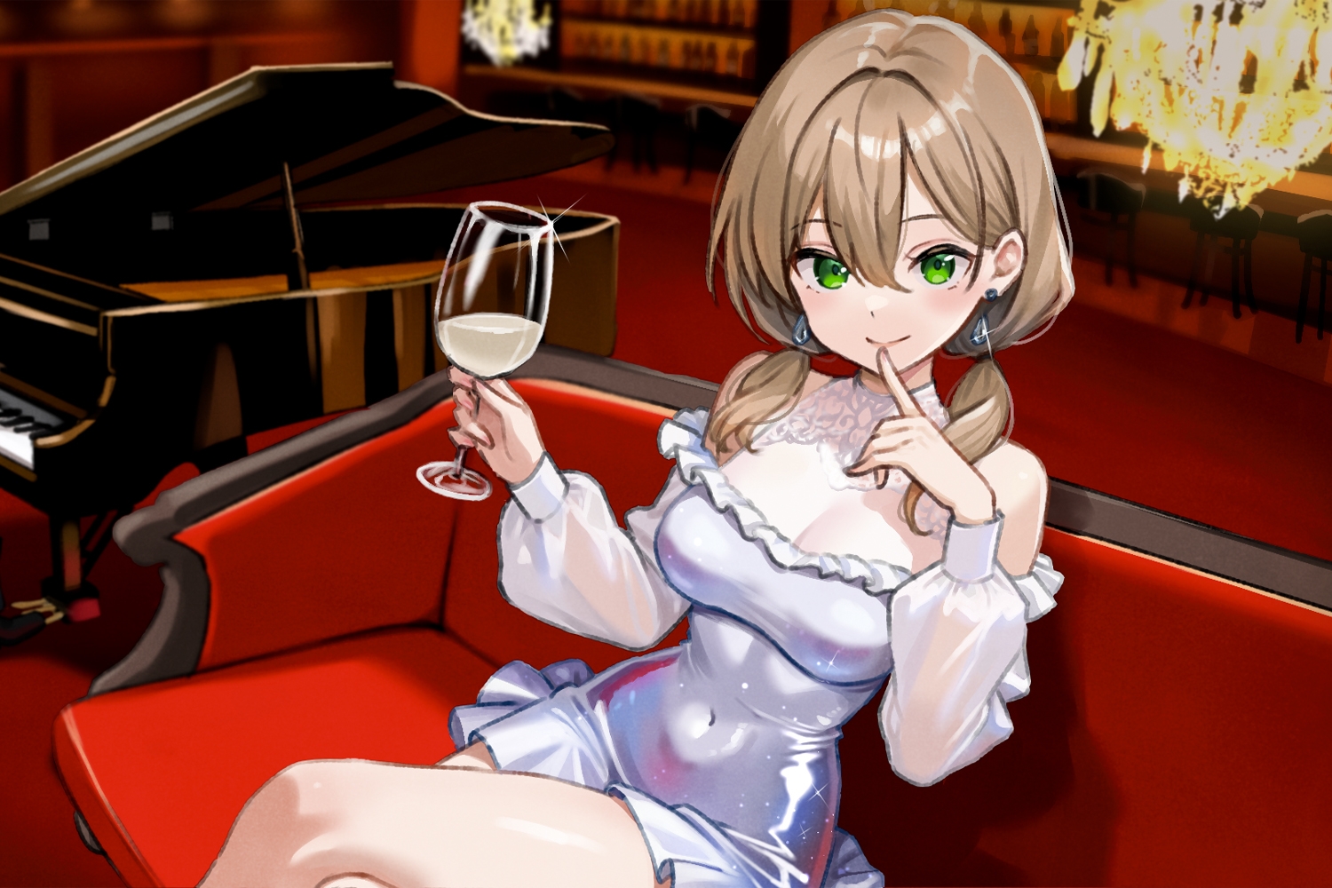 ピアノ演奏を聴きながら耳かきしてもらえる高級クラブ 画像5