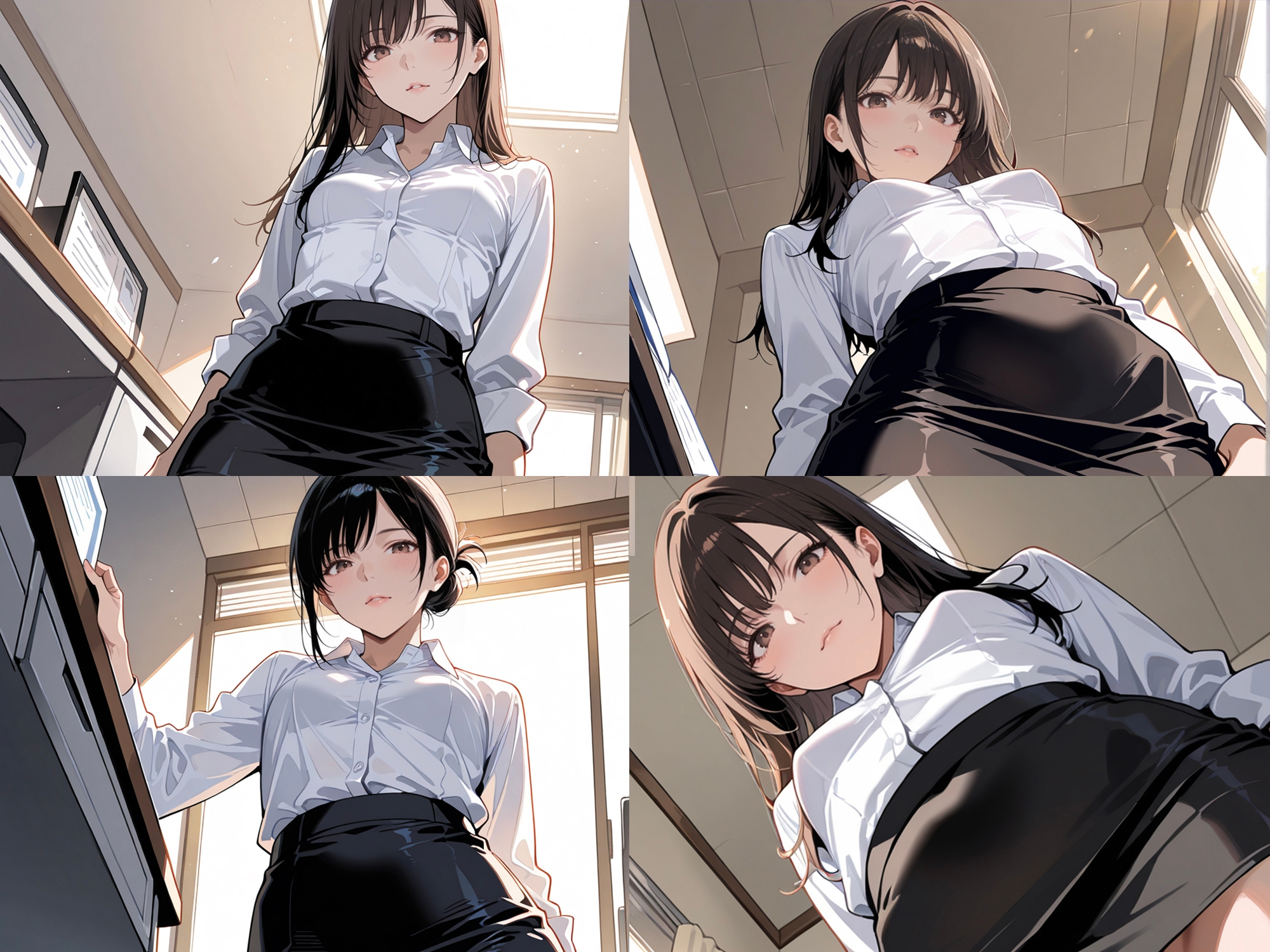 接写 パンティー OL編 画像1