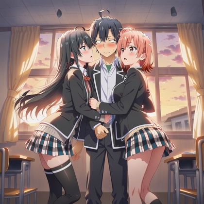 八幡くんのハーレム年末日記