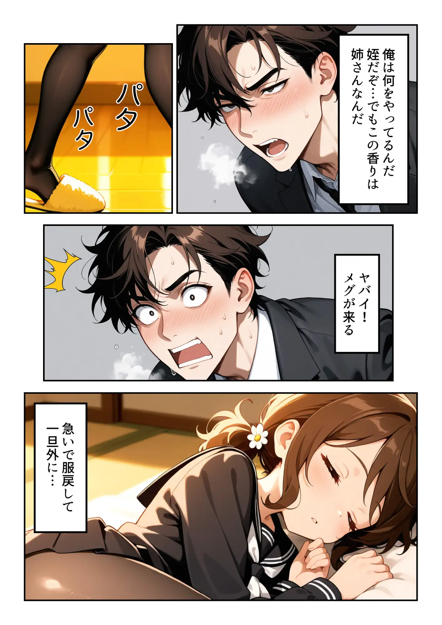 線香と煙草の香。 サンプル画像 7