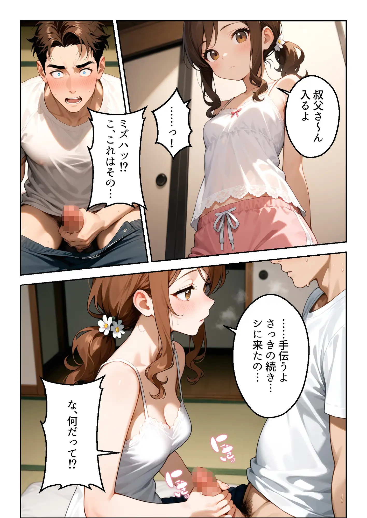 線香と煙草の香。 サンプル画像 8