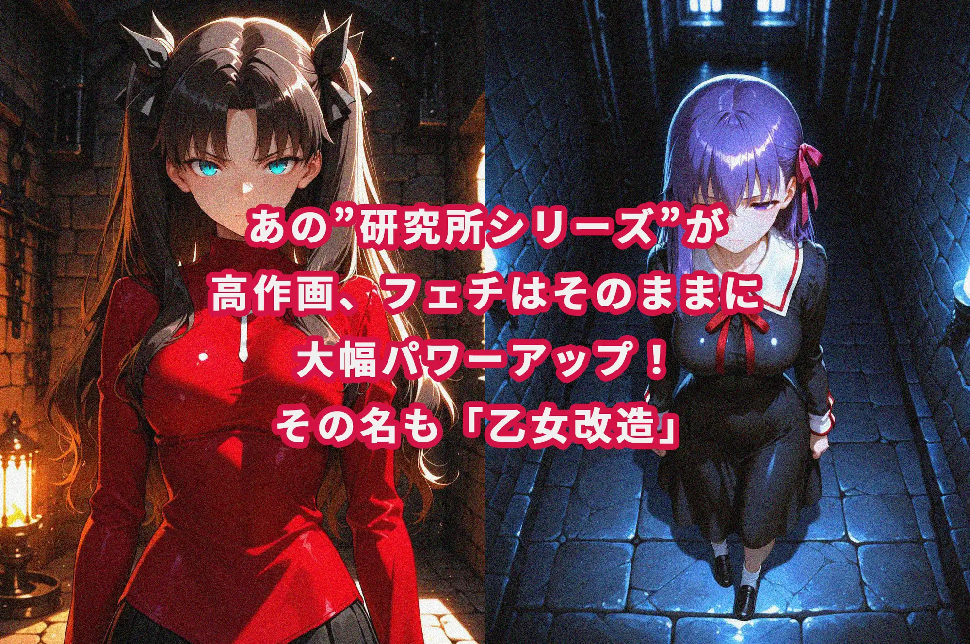 【乙女改造】遠〇凛×間〇桜 サンプル画像 2
