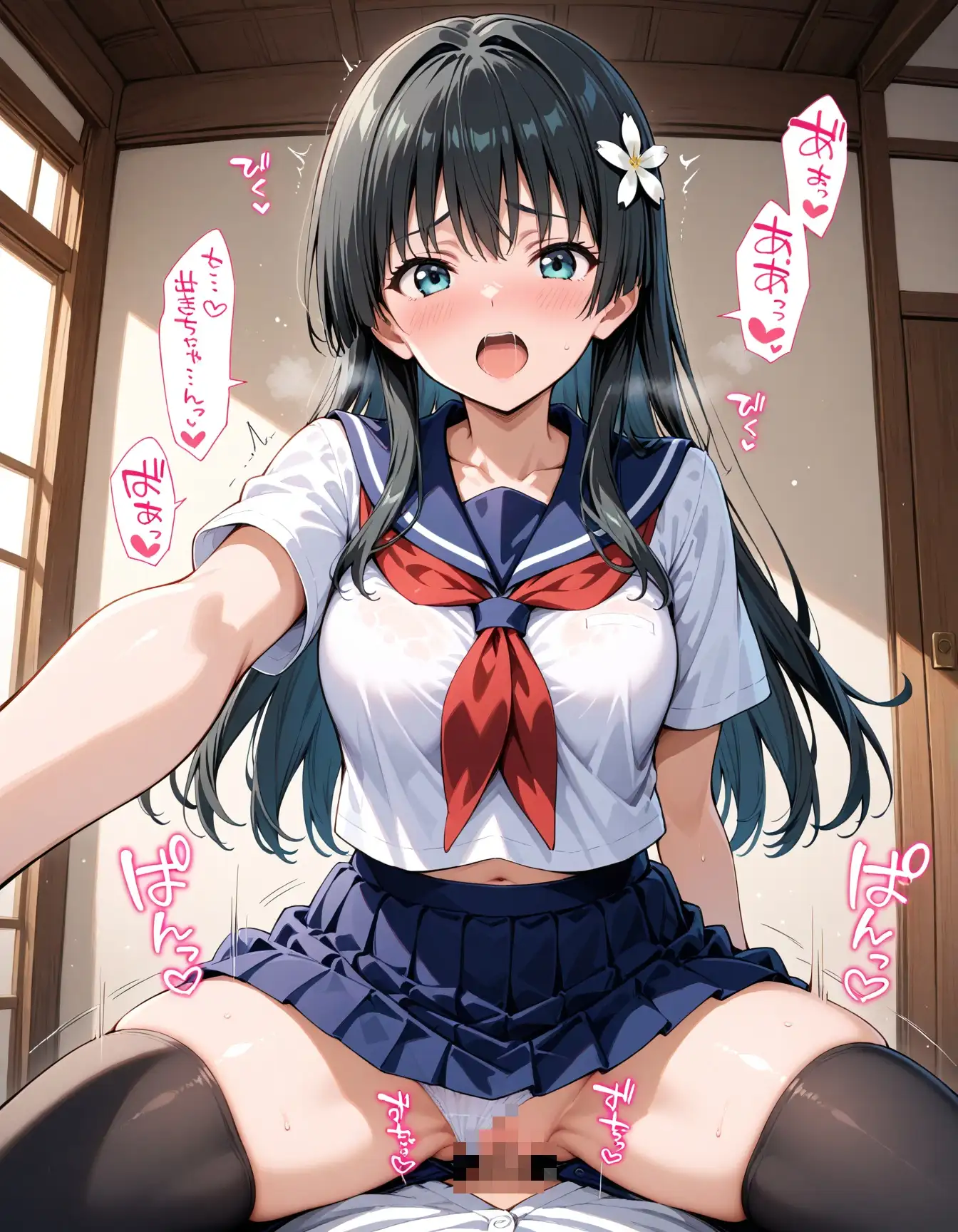 佐天さんと、いっぱいエッチなじかん サンプル画像 7