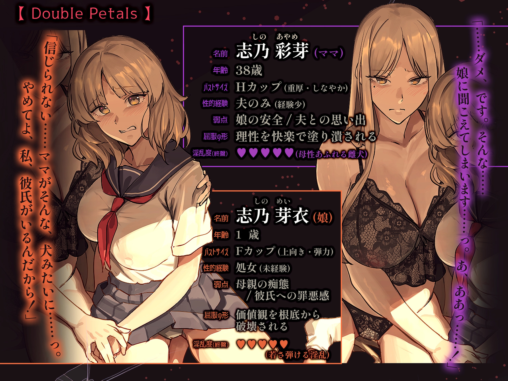 売られた雌犬母娘-飼い慣らされ堕ちていく媚肉-_2