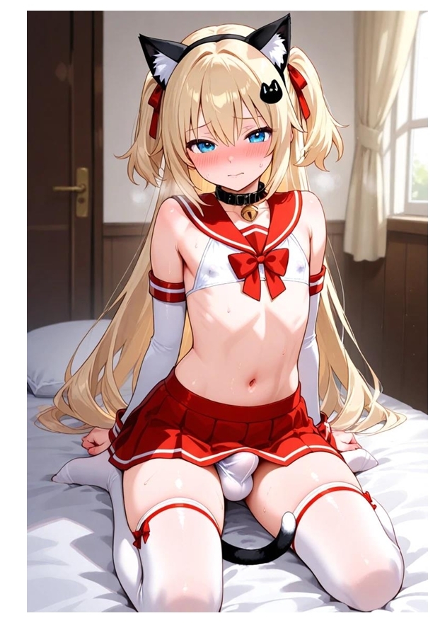 男の娘・女装子AIイラスト集_6