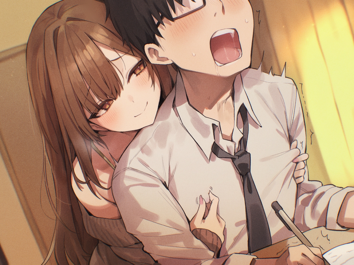 【乳首マゾ専用】家庭教師のお姉さんが“乳首”教えてあげる♡〜乳首開発されて、勉強どころじゃないッ！〜【乳首射精・メス堕ち・ノーハンド射精】 サンプル 3/3