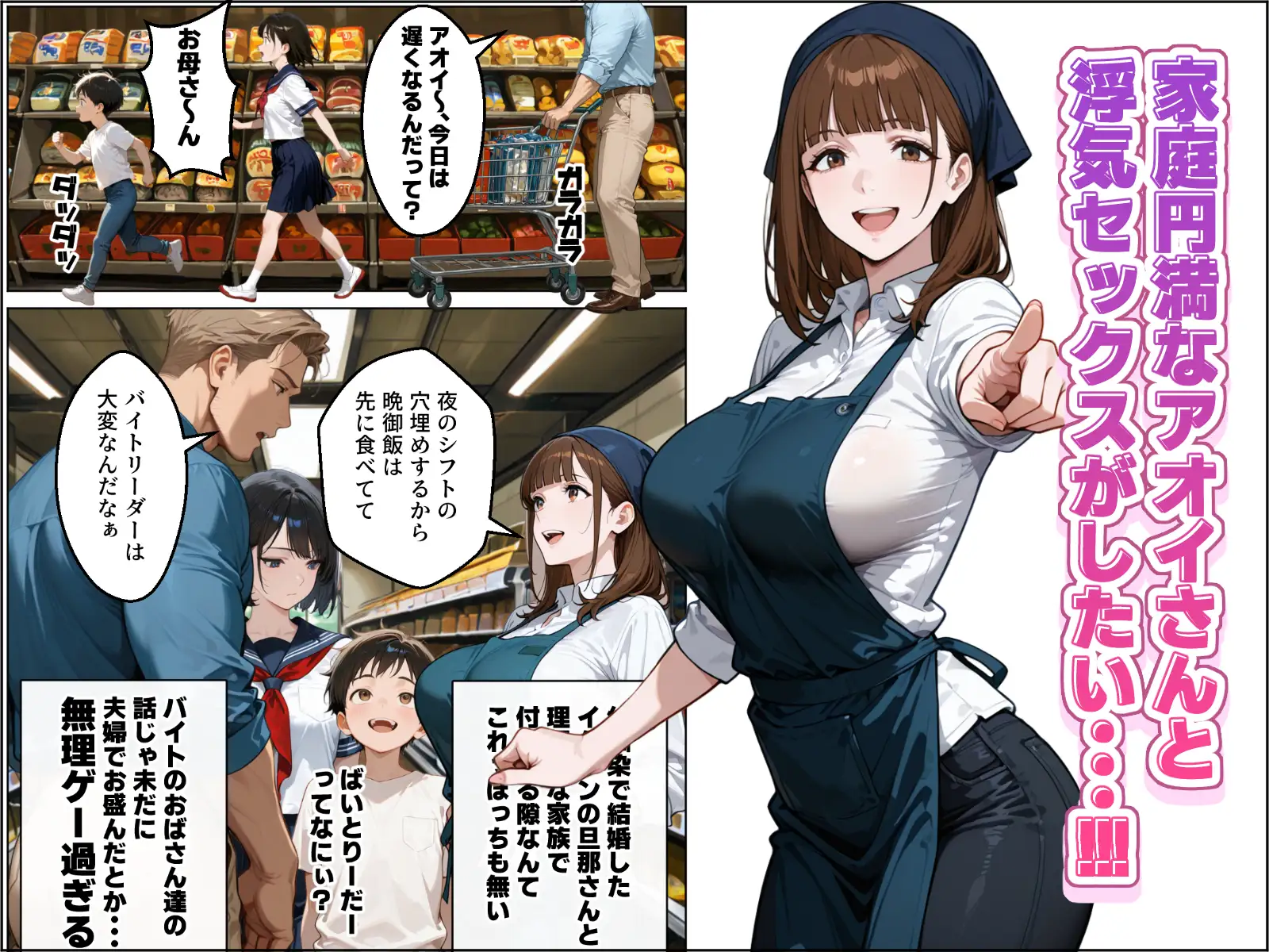 良妻賢母の記憶を改変して托卵させる話 [わんめーる] | DLsite - R18