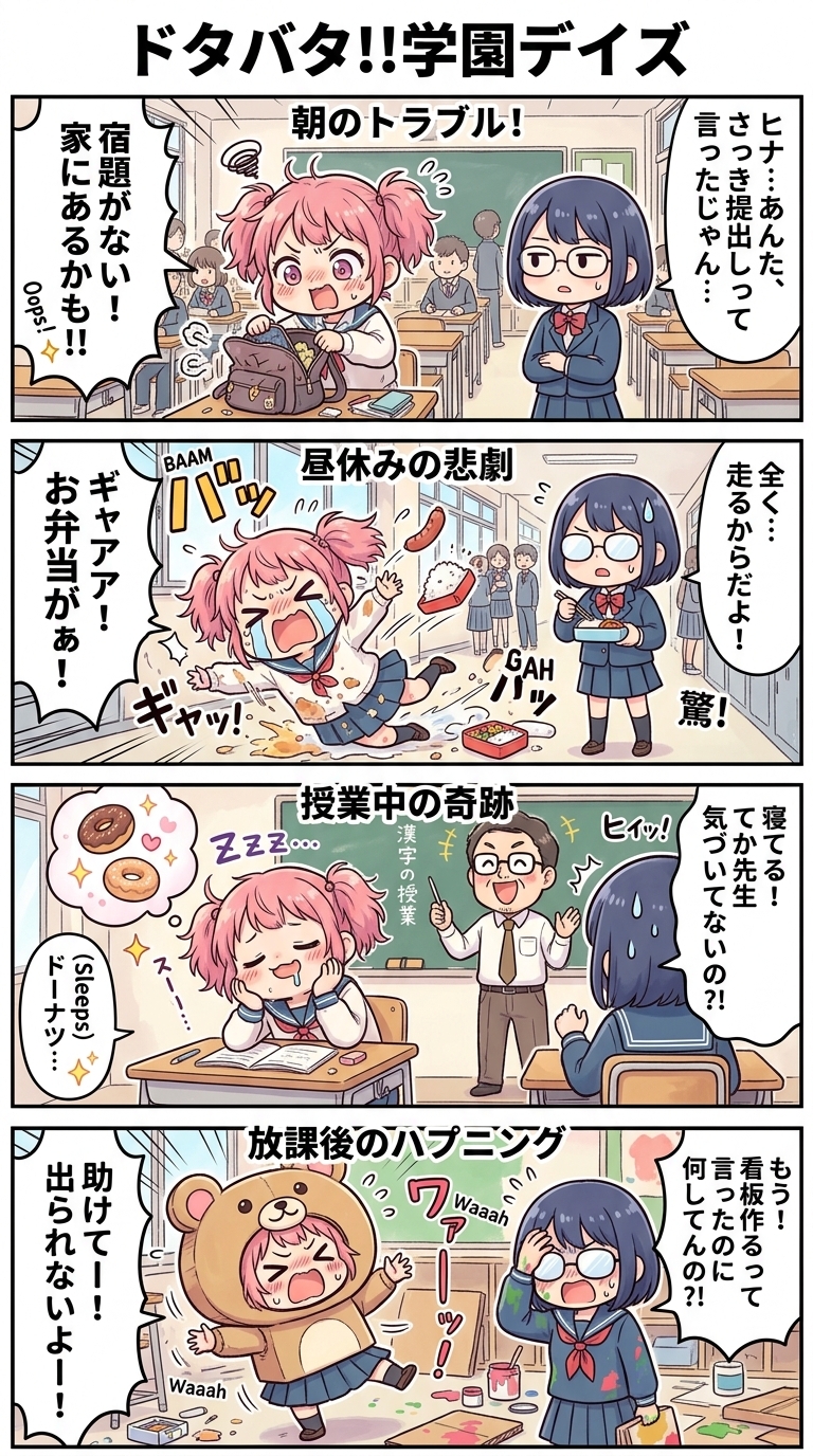超面白いギャグ漫画 日常大混乱！ サンプル 2/2
