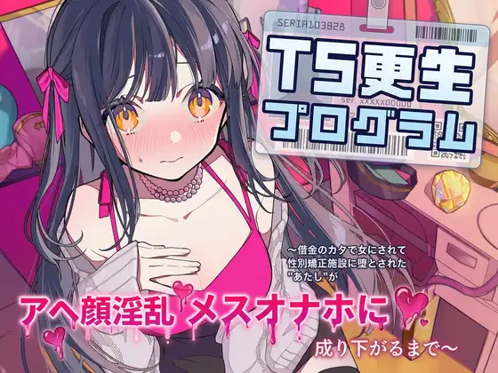 TS更生プログラム ～借金のカタで女にされて性別矯正施設に堕とされた"あたし"がアヘ顔淫乱メスオナホに成り下がるまで～