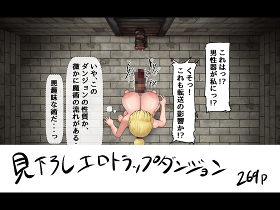 見下ろし定点エロトラップダンジョン