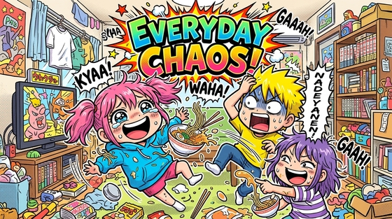 超面白いギャグ漫画！爆笑4コマ集 表紙