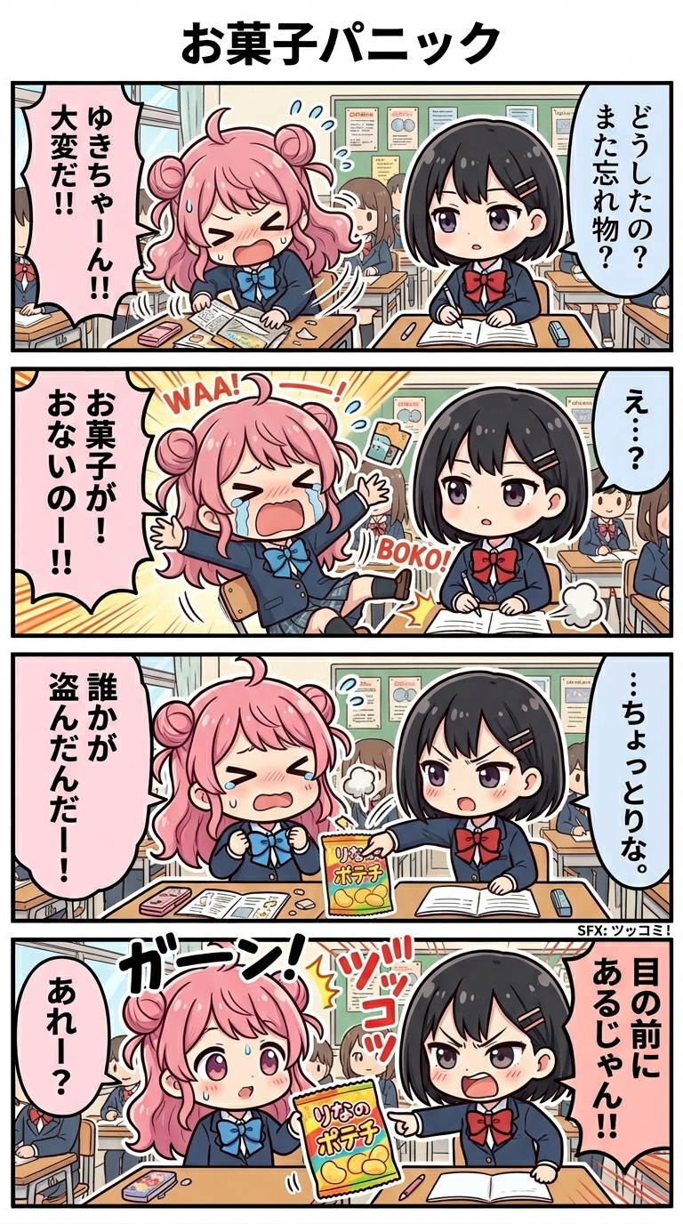 超面白いギャグ漫画！爆笑4コマ集 サンプル 1/2