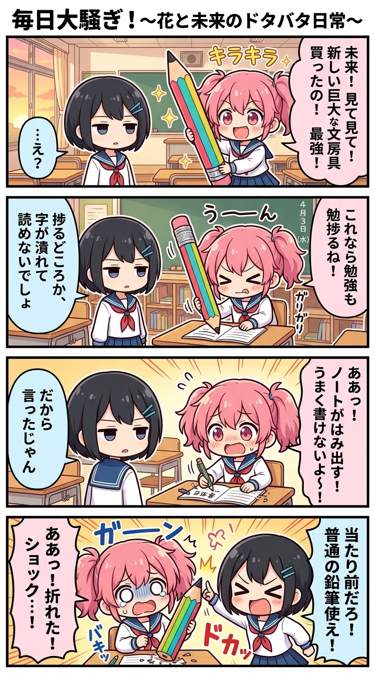 超面白いギャグ漫画！爆笑4コマ集 サンプル 2/2