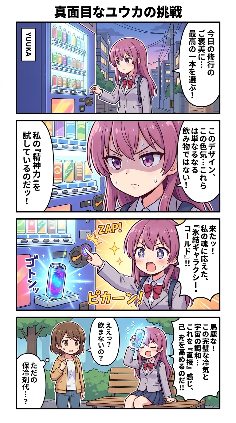 ポンコツ女子の日常4コマ サンプル 5/7